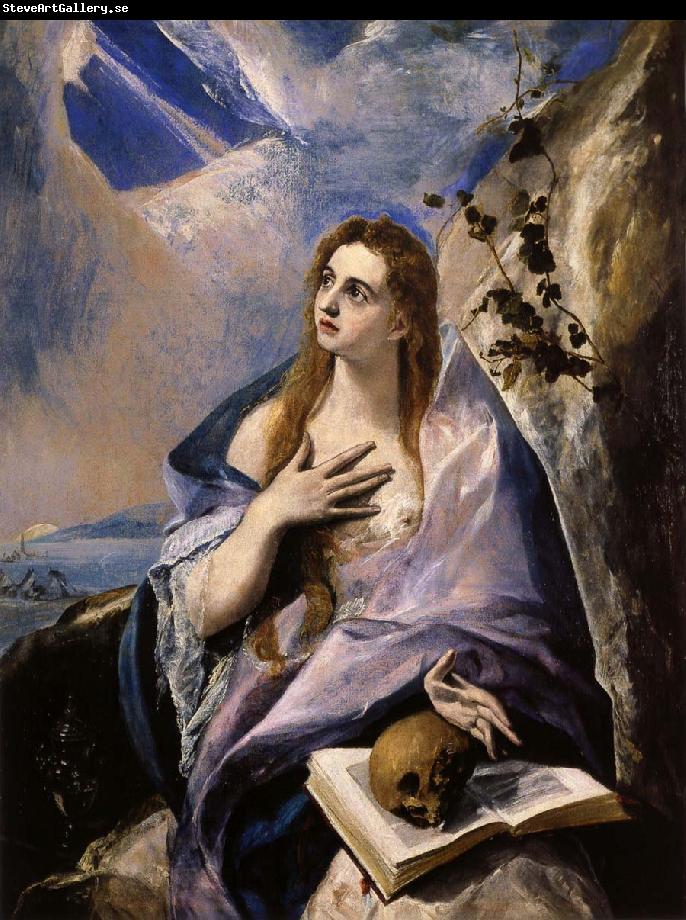 El Greco Mary Magdalen in Penitence